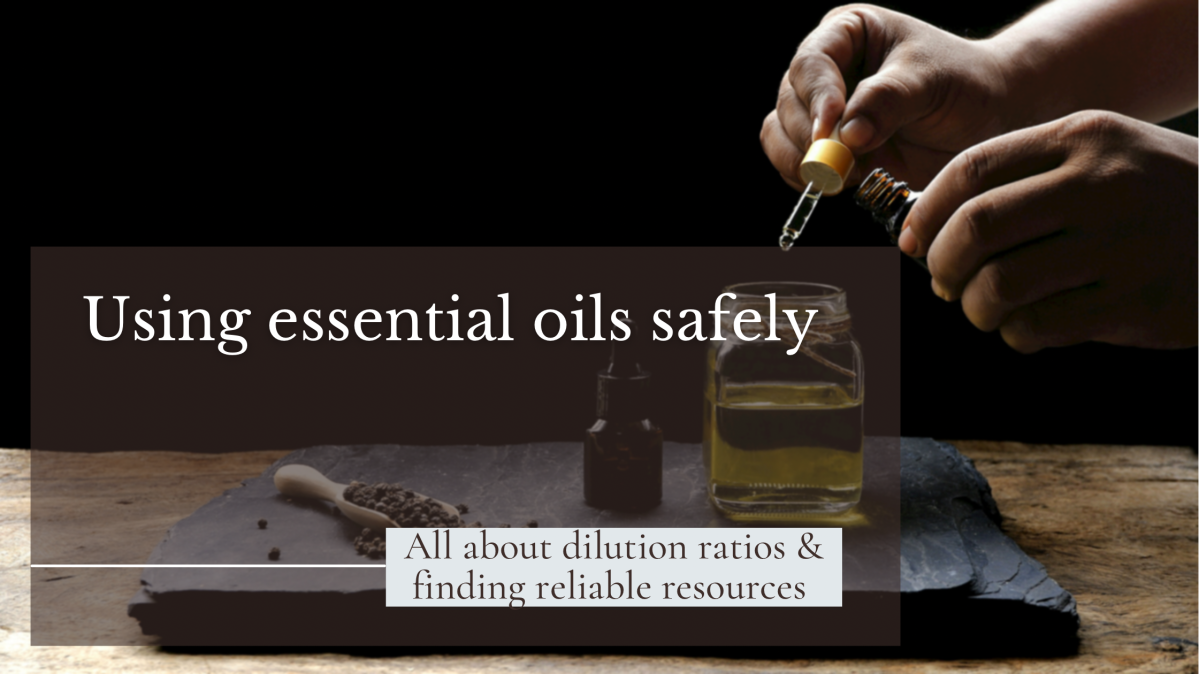 Using essential oils safely